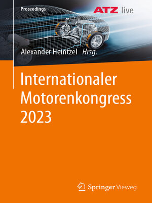 cover image of Internationaler Motorenkongress 2023